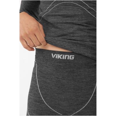 Bielizna męska VIKING Lan Pro Set Merino grafitowa   XXXL