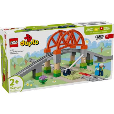 2. LEGO DUPLO TOWN 10426 Most i tory kolejowe - zestaw rozszerzający