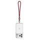 4. Smycz Tech-Protect C11S Rope Wrist Strap do telefonu - burgundowa