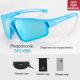 Rockbros okulary rowerowe SP216BB niebieskie