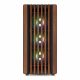 7. Sharkoon REBEL C70G RGB Full Tower Czarny, Drewno