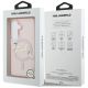8. Etui Karl Lagerfeld IML KC Script MagSafe na Samsung Galaxy S26 - różowe