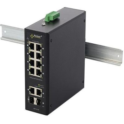 ISFG108 Switch przemysłowy PoE (8xPoE,
