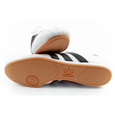 9. Adidas buty damskie sportowe Taekwondo Lace białe modne skórzane
