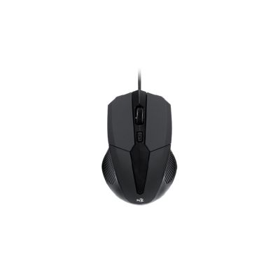 3. Mysz IBOX i005 LASEROWA PRZEWODOWA, USB IMLAF005 (laserowa; 1600 DPI; kolor czarny)