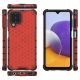 2. Honeycomb etui pancerny pokrowiec z żelową ramką Samsung Galaxy A22 4G czerwony