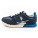 2. U.S Polo Assn buty sportowe sneakersy męskie modne wygodne niebieskie