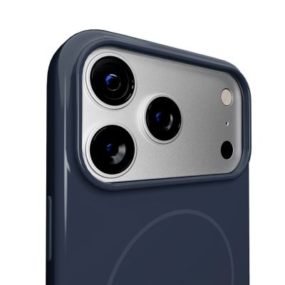 8. Etui ochronne Puro Pulse na iPhone 17 Pro poliwęglanowe - ciemnoniebieskie
