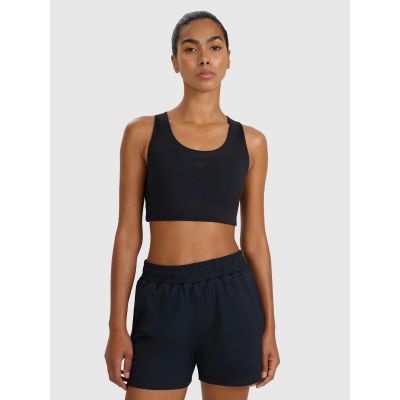 2. Biustonosz treningowy z niskim wsparciem damski 4F 4FWMM00USBAF213-20S