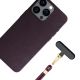 14. Smycz do smartfona 3mk EasyClip Elite - bordowa