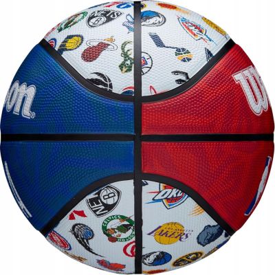 9. PIŁKA DO KOSZYKÓWKI WILSON NBA ALL TEAM BSKT RWB R.7