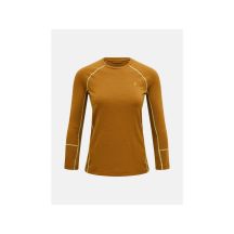 Koszulka Termiczna PEAK PERFORMANCE Magic Crew Wool-blend Baselayer Women brązowy