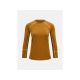Koszulka Termiczna PEAK PERFORMANCE Magic Crew Wool-blend Baselayer Women brązowy