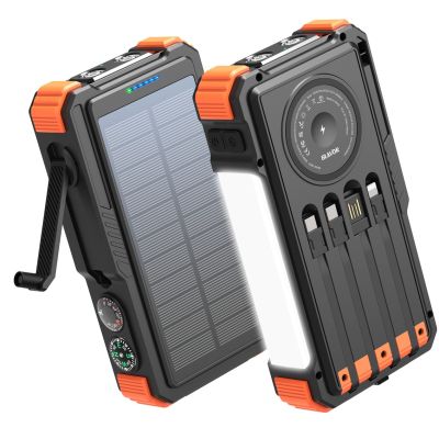 2. Powerbank solarny Extralink EX.96914 20000MAH 20W DYNAMO INDUKCJA LAMPA LATARKA