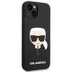 4. Etui Karl Lagerfeld Silicone Karl`s Head na iPhone 13 / 14 / 15 - czarne
