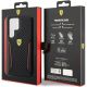 8. Etui Ferrari Carbon Contrast Edges na Samsung Galaxy S23 Ultra - czarny