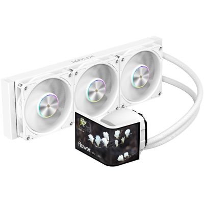 6. Chłodzenie wodne Krux HydroArc 360 White (KRXE011)