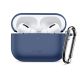 3. Etui Tech-Protect Silicone Hook na AirPods Pro - granatowe