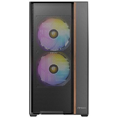 4. Antec FLUX REAR Midi Tower Czarny