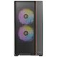 4. Antec FLUX REAR Midi Tower Czarny
