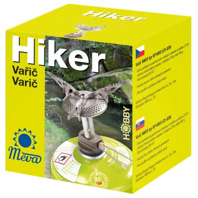 4. Najlżejsza kuchenka turystyczna na kartusze gazowe (zawór lub gwint) HIKER 70gram 2.4kW