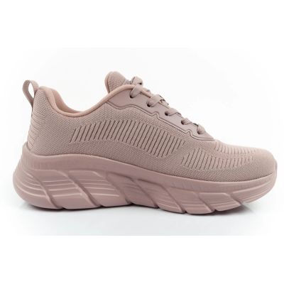 4. Skechers buty sportowe sneakersy damskie Bobs B Flex modne różowe
