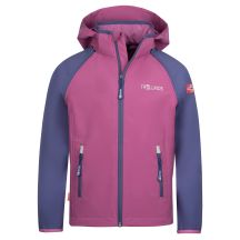 Kurtka softshell dziecięca dla chłopca/dziewczynki Trollkids Kids Rondane Zip Off Jacket XT mallow pink/violet blue (819-242)