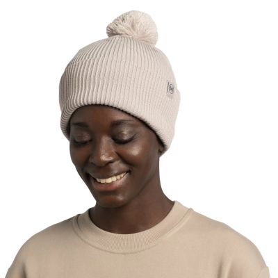 2. Buff Knitted Renvi Beanie 13447995410 Szare One size