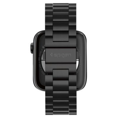 16. Pasek Spigen Modern Fit Band na Apple Watch 4 / 5 / 6 / 7 / 8 / SE / Ultra (42/44/45/49 mm) - czarny