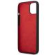 7. Etui Ferrari Silicone Metal Logo na iPhone 14 - czarne
