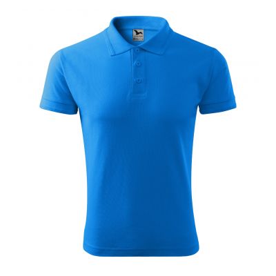 2. Koszulka polo męska Pique Polo (snorkel blue)