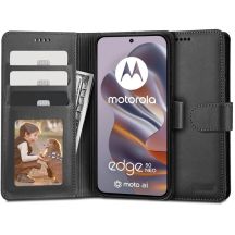 Etui Tech-Protect Wallet na Motorola EDGE 50 NEO - czarne