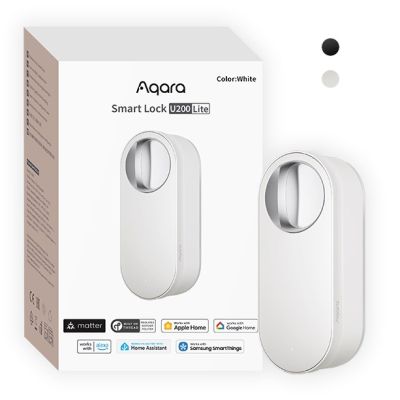 2. Aqara Smart Lock U200 Lite Biały Inteligentny zamek do drzwi