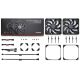 8. Wentylator NOCTUA 140mm NF-A14x25 G2 PWM Sx2 PP chromax black