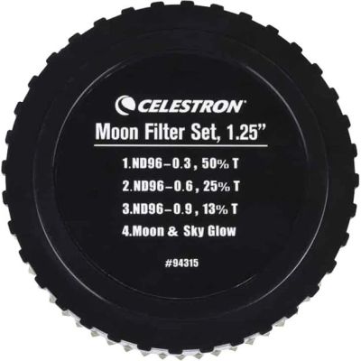 5. Zestaw filtrów księżycowych Celestron 1,25"