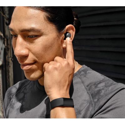 8. Lokalizator aktywności Fitbit Charge 6 z silikonowym uendelighedsband, obsydian, Bluetooth, NFC, 37.64 g