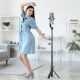 5. Selfie stick Tech-Protect L04S Bluetooth z tripodem do 95cm i głowicą 360 - czarny
