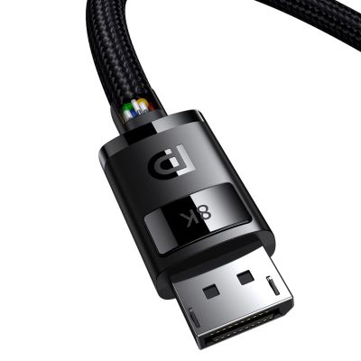 3. Kabel DisplayPort 8K 60Hz 1,5m Baseus High Definition Series - czarny