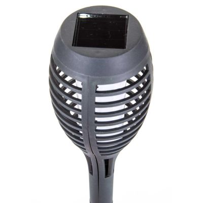 5. POCHODNIA LAMPA SOLARNA TAŃCZĄCE PŁOMYKI 12 LED SMD 7,5x7,5x46,5CM KPL 5SZT