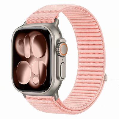 Pasek Tech-Protect NylonLoop na Apple Watch 40 / 41 / 42 mm - różowy