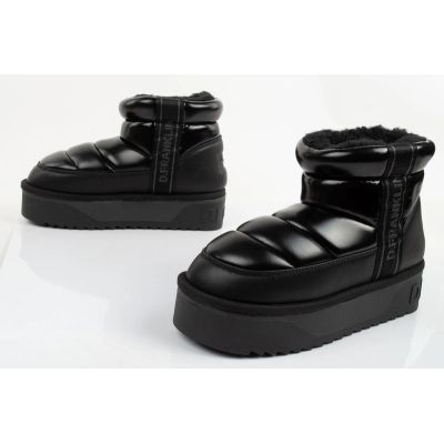 28. Buty damskie zimowe D.Franklin [DFSH371011-BLAC]