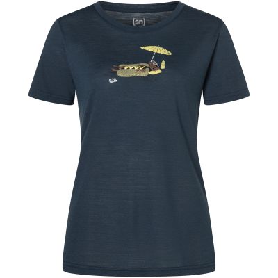 2. Koszulka damska SUPER.NATURAL W Hot Dog Tee granatowa