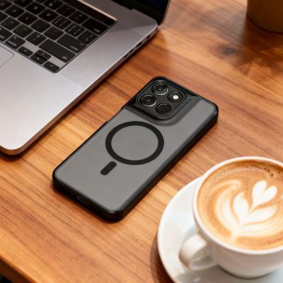 5. Etui Tech-Protect Magmat MagSafe na Motorola Moto G57 Power / G67 Power - czarne matowe