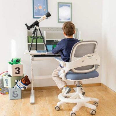 11. Fotel obrotowy Junior 4.3 Blue-Grey