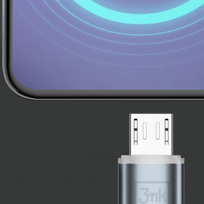 6. Kabel 3mk Hyper Cable N-SERIES USB-A / MicroUSB 1m 5V/2.4A 12W / biały