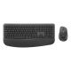 6. Logitech Signature Comfort Plus Combo MK880 for Business klawiatura Dołączona myszka Uniwersalne USB + Bluetooth QWERTZ Niemiecki Grafitowy