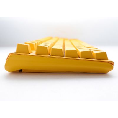 8. Ducky One 3 Yellow klawiatura Gaming USB Niemiecki Żółty