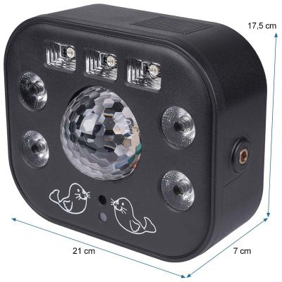7. LIGHT4ME MULTIPHASE - Multiefekt LED UV wash strobe