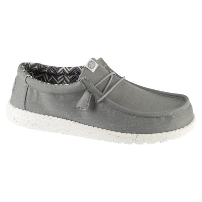 Hey Dude Wally Stretch Canvas 40700-007 Szare 45