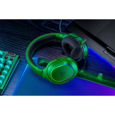 5. Zestaw słuchawkowy Razer Barakuda X Green Edition z mikrofonem